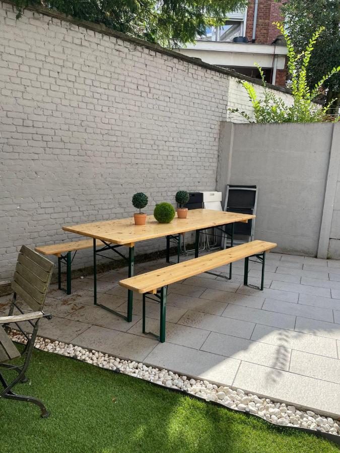 Modern Apartment With Garden In Antwerp, 15Min From City Center エクステリア 写真